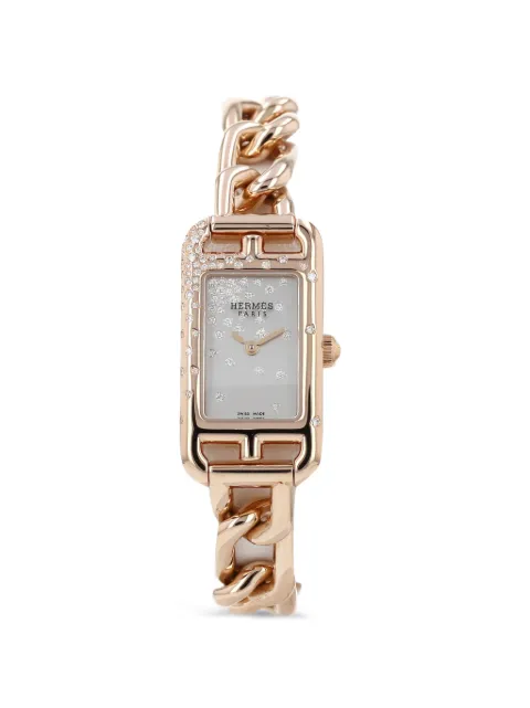 Hermès Pre-Owned 2010 Nantucket 33mm watch White 428575