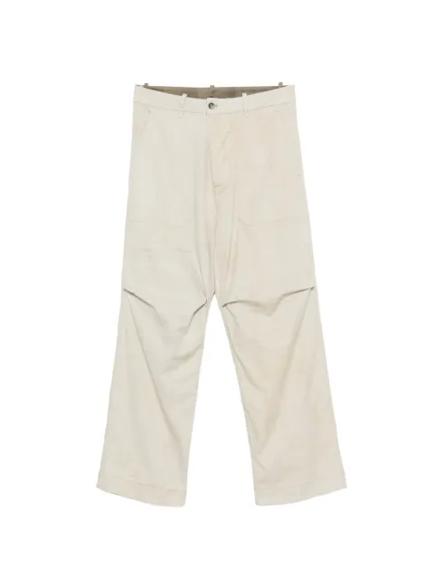 Masnada off-white patch trousers Neutrals M3663