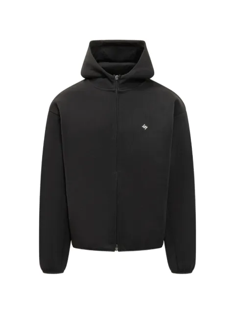 Represent 247 logo-print hoodie Black 247M100097