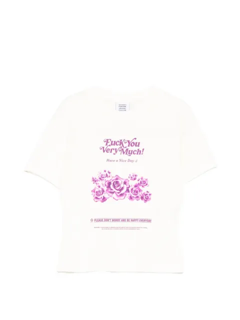 VETEMENTS printed T-shirt Neutrals WE76TR562V