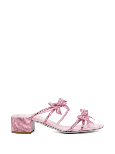 René Caovilla Ribbon sandals Pink C12782040RN01V948
