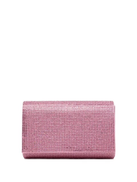 René Caovilla all-over crystals clutch bag Pink B01400R001V948