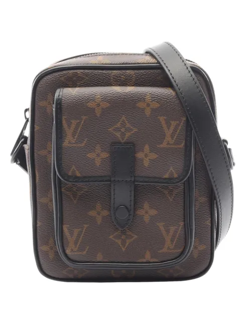 Louis Vuitton Pre-Owned 2021-2026 Monogram Christopher Wearable Wallet crossbody bag Brown J5R7FKIHDUNSB2PQ