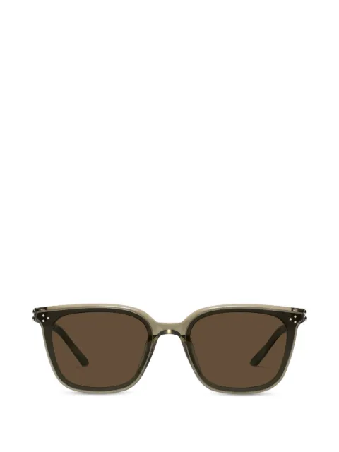 Gentle Monster La Sola KC6 square-frame sunglasses Green LASOLAKC6
