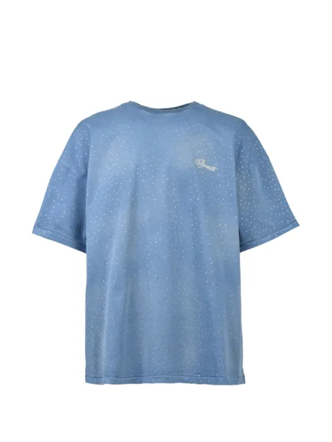 BREATH embellished T-shirt Blue BR25AWC5101