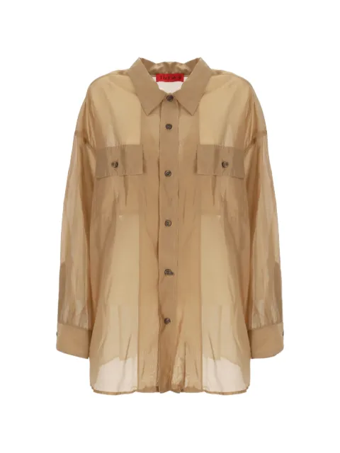 THELATEST long-sleeve shirt Brown TLW04010T0161ABTPT0045