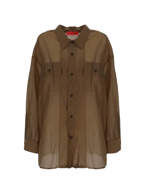THELATEST button flap shirt Neutrals TLW04010T0161ABTP