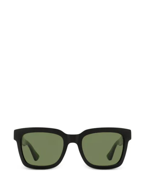 Gucci Eyewear 0001 rectangular-frame sunglasses Black 30013210002