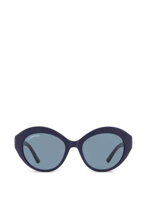 Balenciaga Eyewear BB0133 oval-frame sunglasses Blue 30009999004