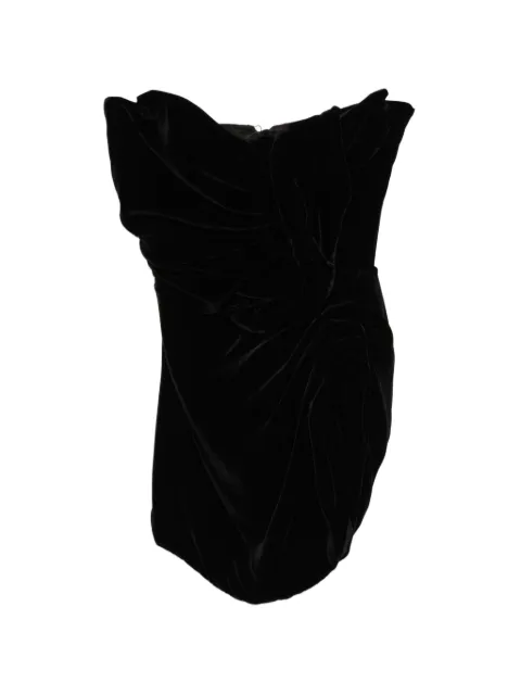 Isabel Sanchis velvet top Black 167JADITOP