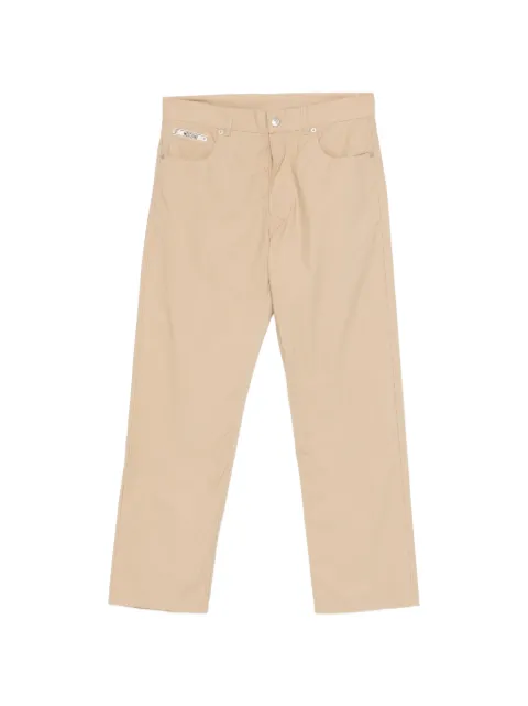 Moschino logo-detail trousers Neutrals A034802180084