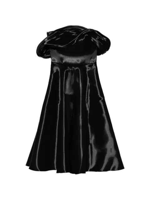 Isabel Sanchis Kabouri midi dress Black 175KABFULL