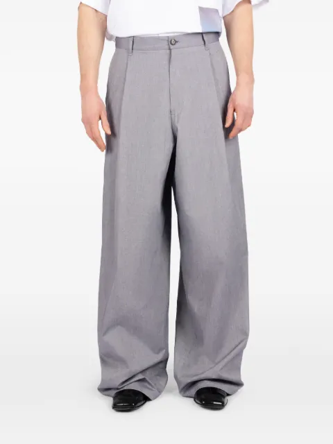 Société Anonyme pleated trousers Grey STANDREWSA18U98CN100