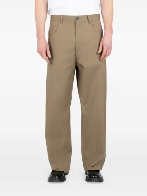 Société Anonyme belt-loops trousers Brown CPHSA18M98CN100