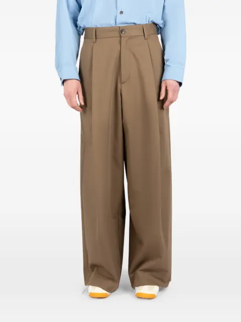 Société Anonyme wide-leg trousers Brown ANDREWSA18M98CN100
