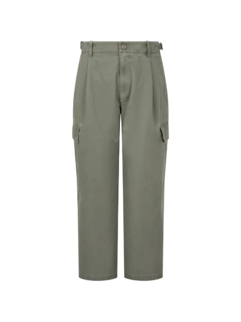 TOMBOY Pintuck-detail Cargo Pants Green 9156131113