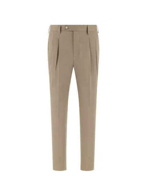 Boggi Milano stretch cotton/tencel pants Neutrals BO26P076703