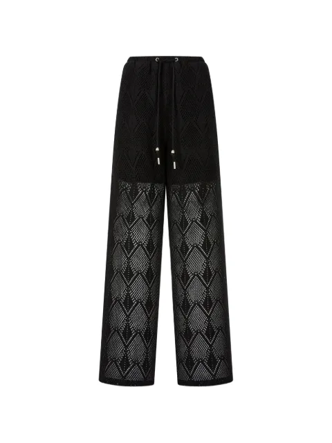 TOMBOY crochet trousers Black 9106231206