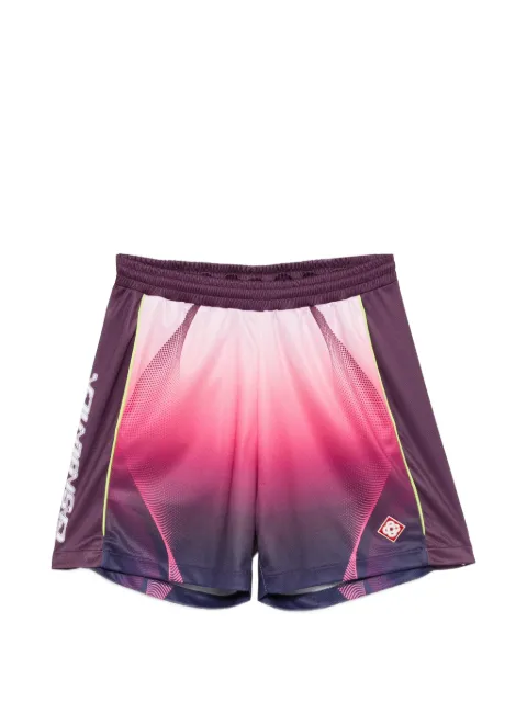 Casablanca Aubergine gradient shorts Pink MSS26JTR25301