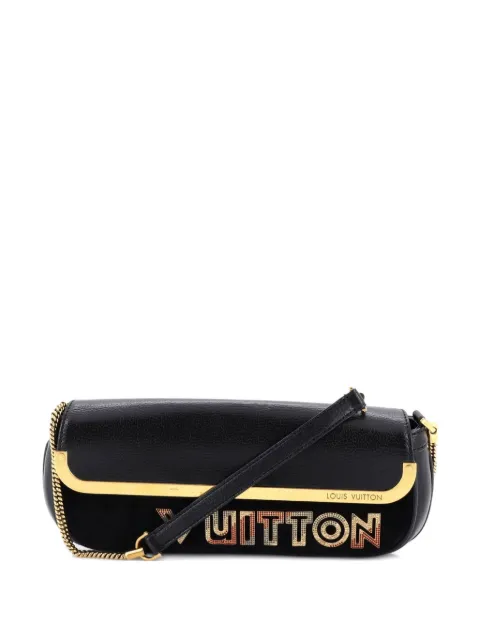 Louis Vuitton Pre-Owned Avant Garde Pochette Leather with Suede clutch bag Black VDEFU7501XD2F65Q