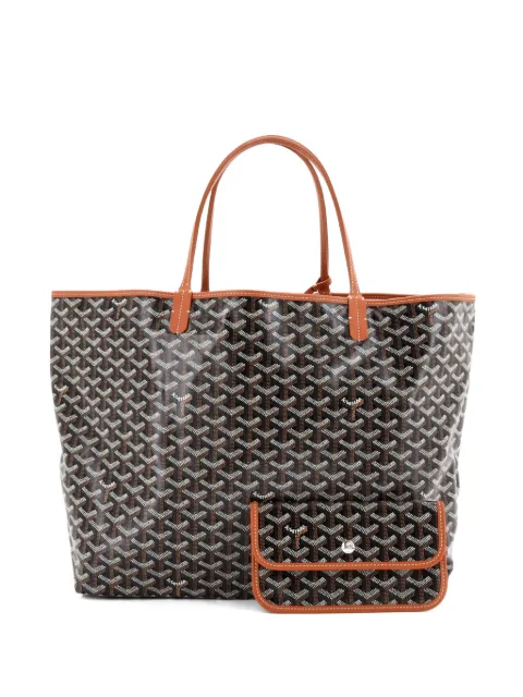 Goyard Pre-Owned Saint Louis Reversible Coated Canvas and Printed Canvas GM tote bag Brown RXIYIXDKWXOBY69Y
