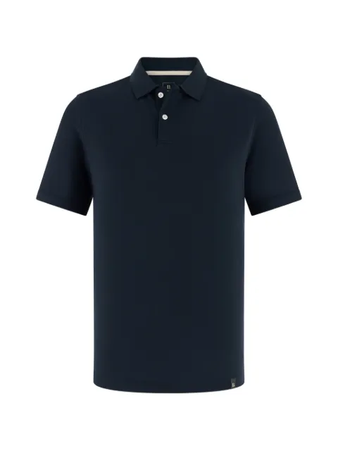 Boggi Milano logo-appliqué polo shirt Blue BO26P057002