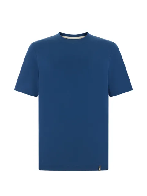 Boggi Milano appliqué T-shirt Blue BO26P056403