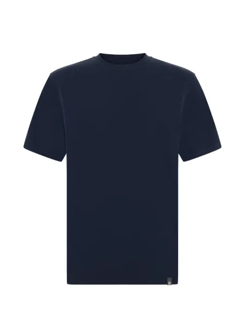 Boggi Milano silk blend T-shirt Blue BO26P036902
