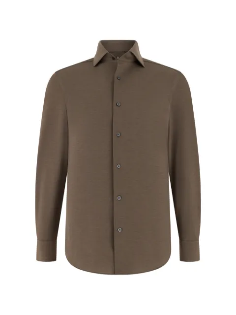 Boggi Milano jersey shirt Brown BO26P019604