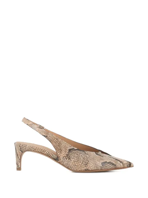 Del Carlo pointed slingback pumps Neutrals 12103