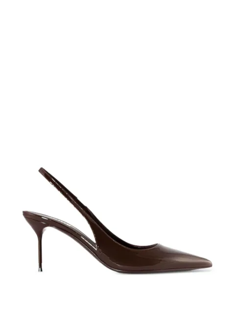 Paris Texas Lidia point-toe slingback pumps Brown PX1635XVN01