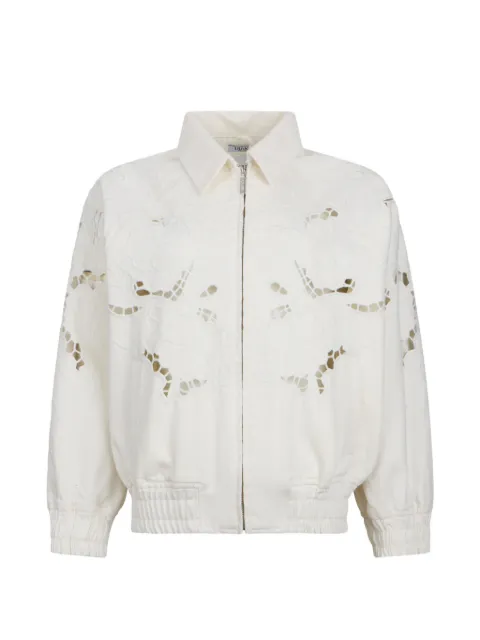 LIU JO jacket with openwork embroidery Neutrals UA6227D428610701