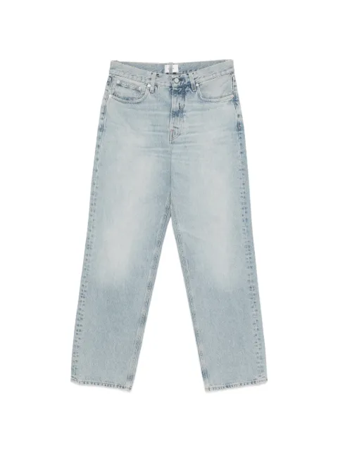 Haikure Logan logo-patch jeans Blue HEM03252DF106