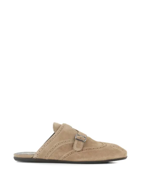 Officine Creative suede mules Neutrals FRONTIERS105