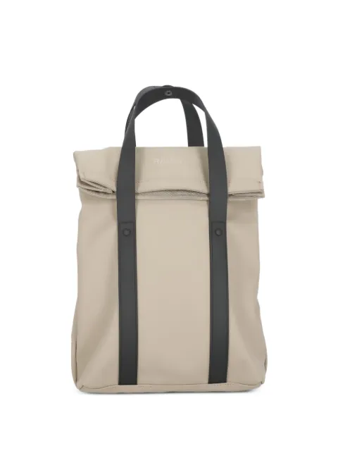 Rains mini 2 Way Tote backpack Neutrals RA127802WAYTOTEBACKPACKMINIBEI