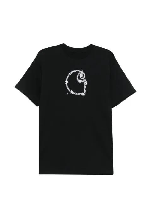 Carhartt WIP barbed wire graphic T-shirt Black I036237