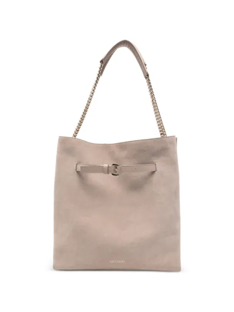 Orciani buckle-detail chain-strap shoulder bag Neutrals B02216PEASABBIA