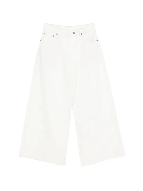 R13 wide-leg jeans White R13WD219D451B