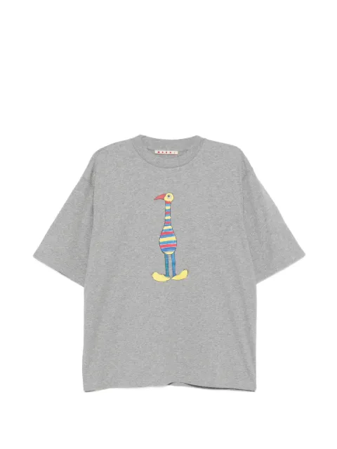 Marni graphic-print T-shirt Grey HUMU02233PUSCY98LON38