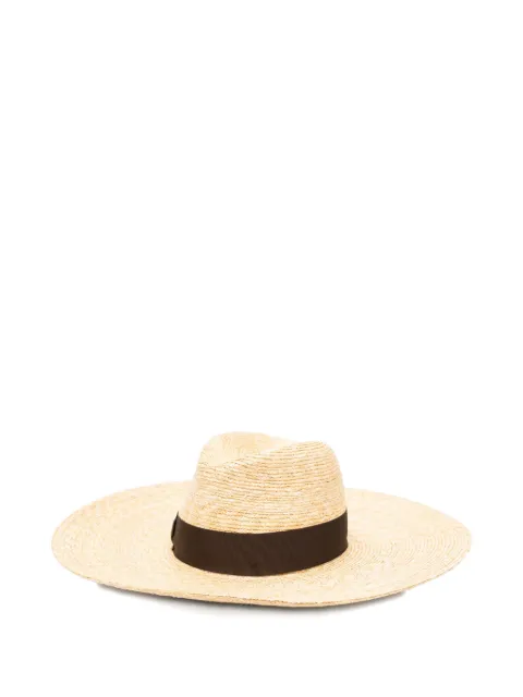Borsalino wide-brim straw hat Neutrals 23217900C9