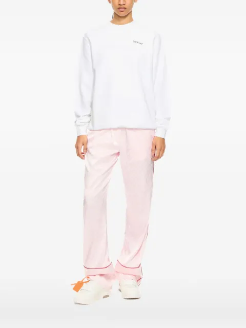 Off-White Arrow Glowing Flower sweatshirt White 2BA055S26FLE002W127