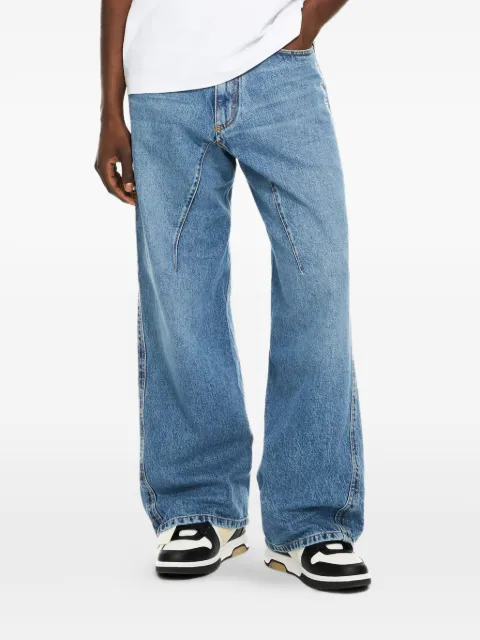 Off-White Half Arrow Twist jeans Blue 44XYA197S26D001400