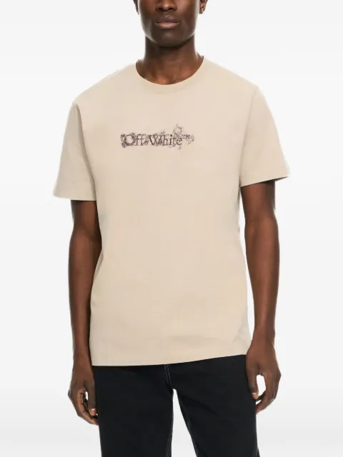 Off-White Heraldic Arrow slim T-shirt Neutrals 44MAA027S26J008250