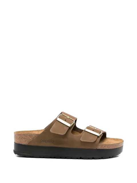 Birkenstock Arizona buckle strap sandals Brown 1028366