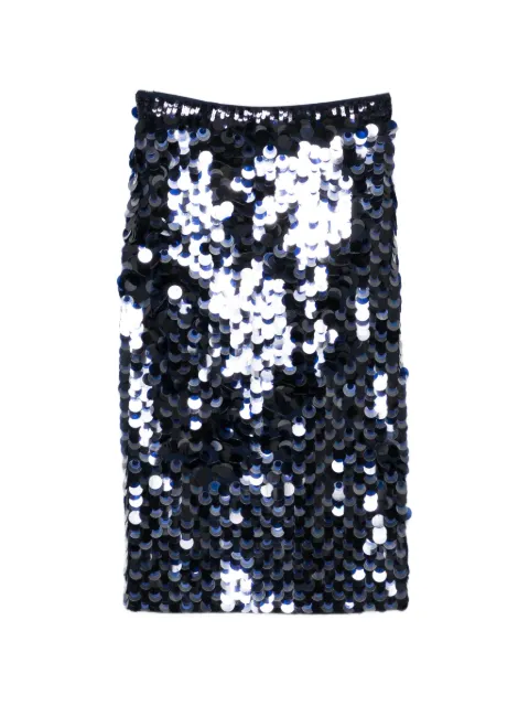 P.A.R.O.S.H. sequined skirt Blue D621657