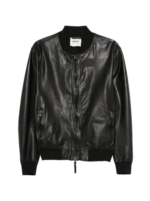 Sword zip pocket jacket Black 5657