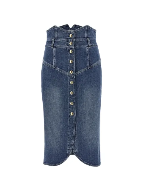 Elisabetta Franchi denim skirt Blue GJ41I61E2