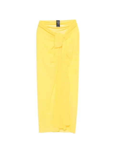 Fisico knotted sarong Yellow CP06L0