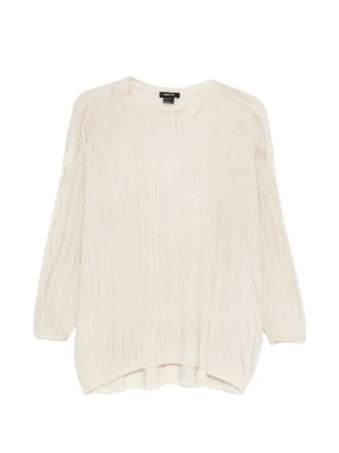 Avant Toi long-sleeve T-shirt Neutrals 226SD1300CSFVFV00949