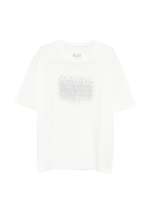 Maison Margiela graphic T-shirt Neutrals S50GC0732M20164